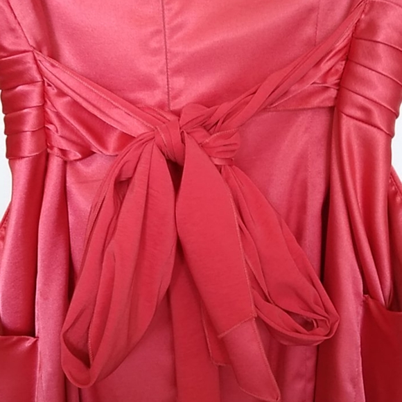 Coral semi-formal dress - Picture 4 of 4